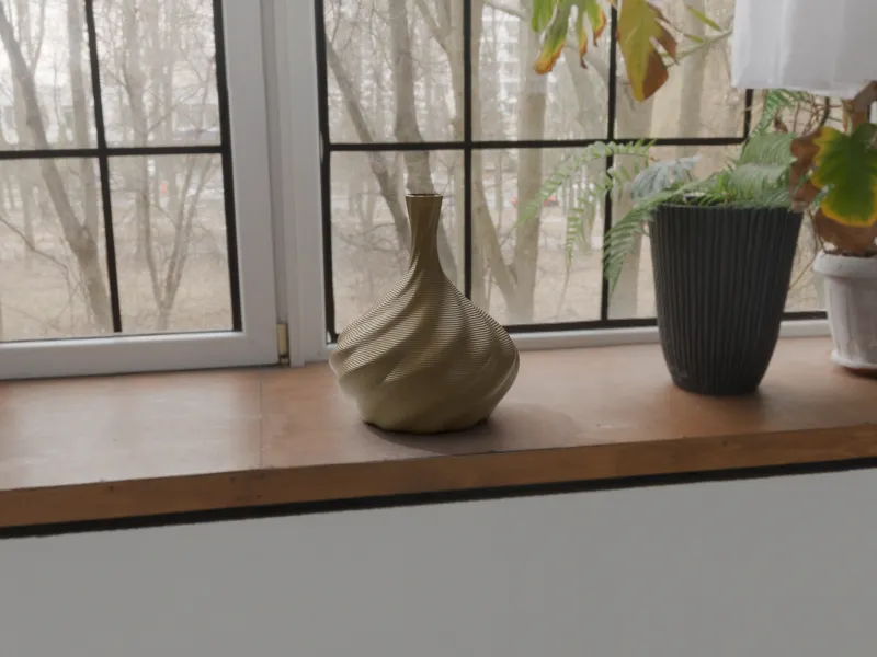 Spiral Monoflower Vase