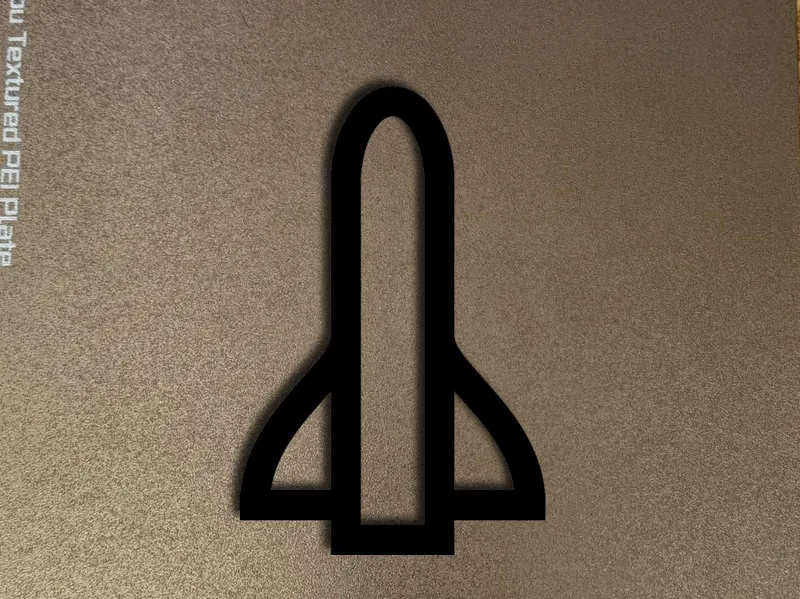 Spaceship Universe wall decoration 2D 