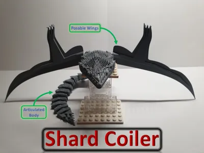 Shard Dragon Articulated