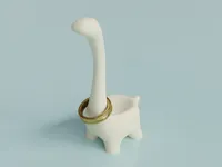 Ringosaurus — porte-bagues dinosaure — photo 1