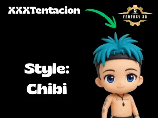XXXTentacion style: Chibi