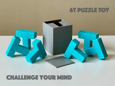 6T Puzzle Toy ｜ Challenge Your Mind