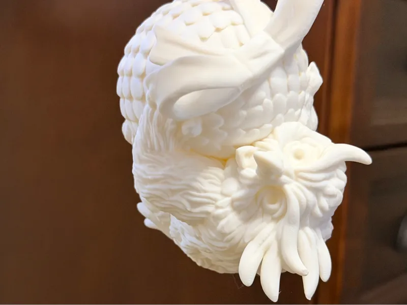 Owl Bear Cub Tree Ornament