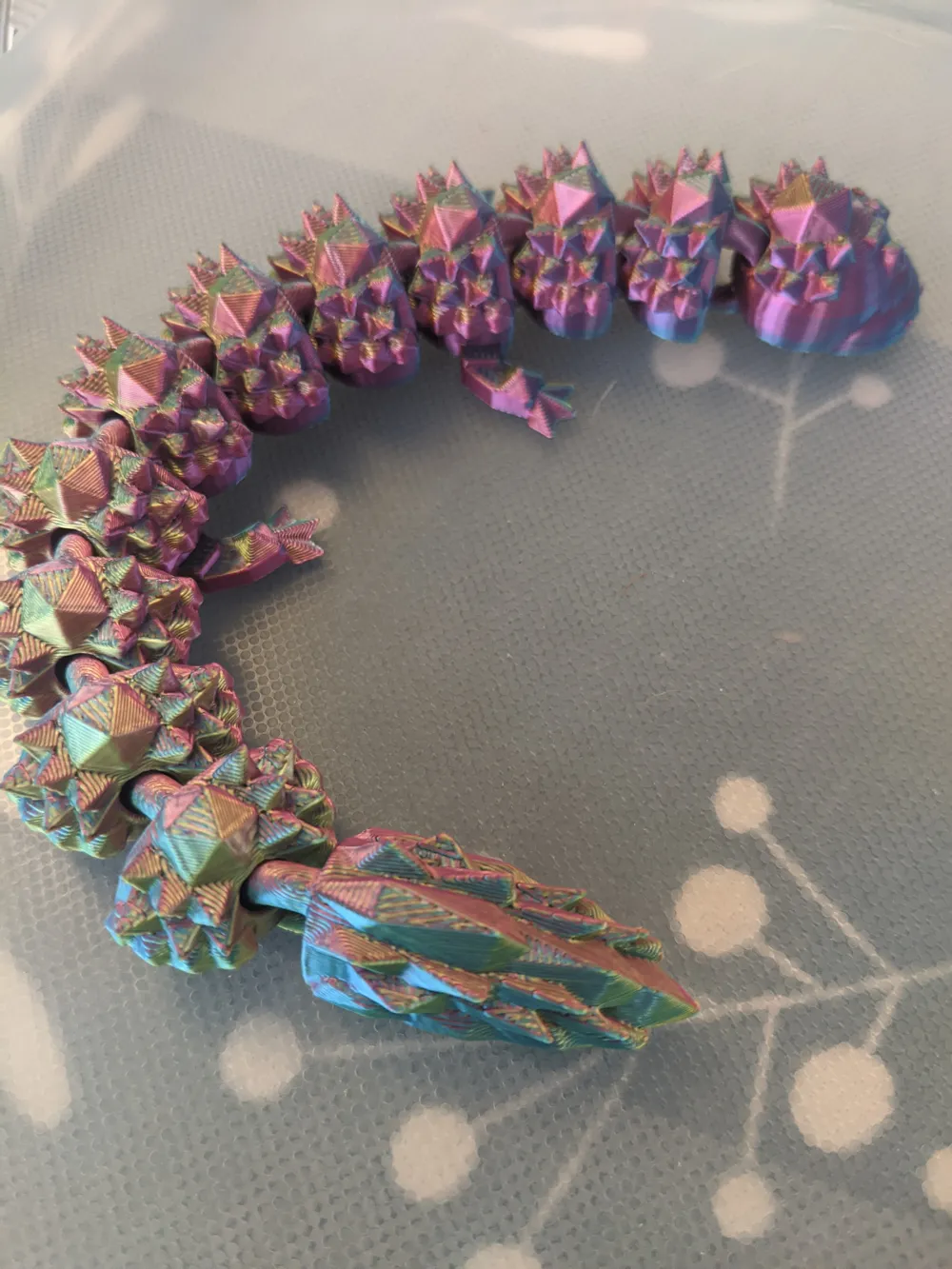 Articulated Crystal Dragon FREE TO SELL - Free 3D Print Model - MakerWorld
