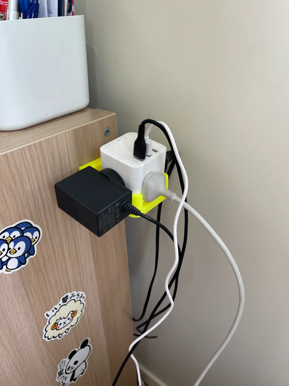 Bull Mini Magic Cube Extension Power Strip Fixed Storage Bracket by ...