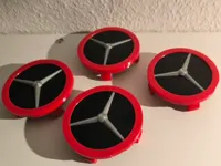Mercedes Nabenkappe - kein brechen der Haltenasen