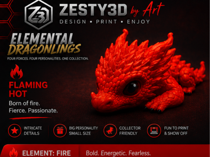 Flaming Hot Dragonling