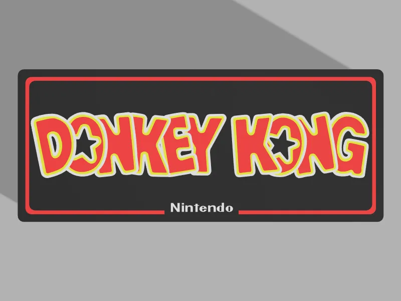 Juego de arcade Retro Donkey Kong Stickers: Juego de 24 pegatinas - Envío Gratis - España Juego de arcade Retro Donkey Kong Stickers: Juego de 24 pegatinas - Envío Gratis - España