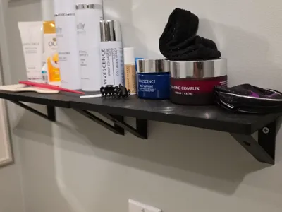 Large Wall Shelf – No Glue, No Support, Just Snap