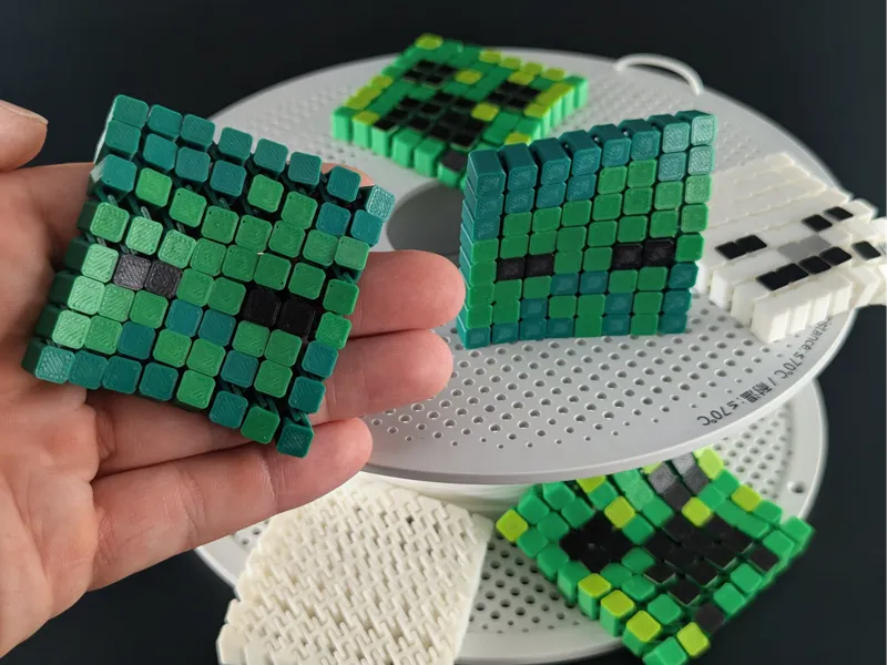 Minecraft Zombie Flexi Fidget