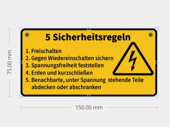 5 Sicherheitsregeln Elektro