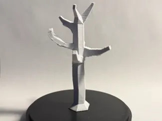 Low Poly Key Tree