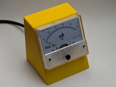 Desktop Angled Enclosure for 85C1 Analog Meter