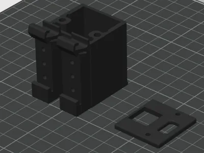 W2FCP TOADS DB6 Box with DIN Rail Mount
