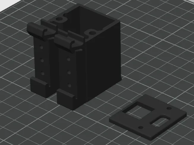 W2FCP TOADS DB6 Box with DIN Rail Mount