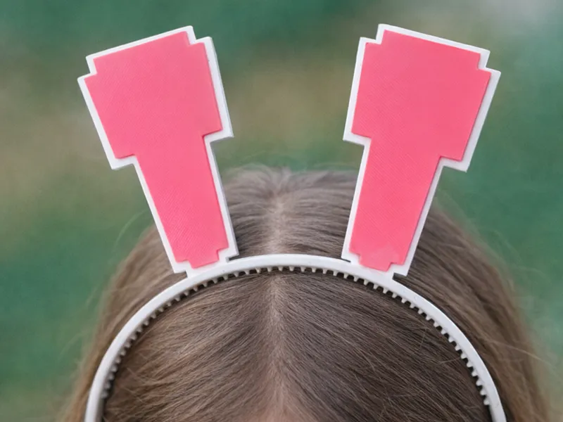Hoop Bunny Ears inspired by Easter Hour