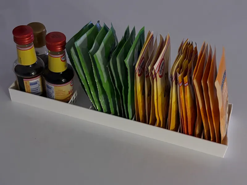 Baking Sachet Organizer