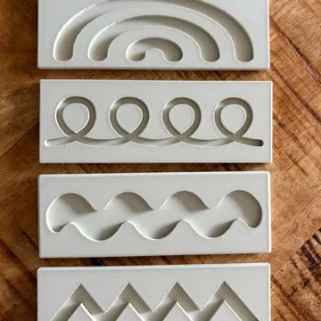 Bandeja organizadora: Pre-Writing Stroke Stamps for Sensory Play — vista de referencia 3