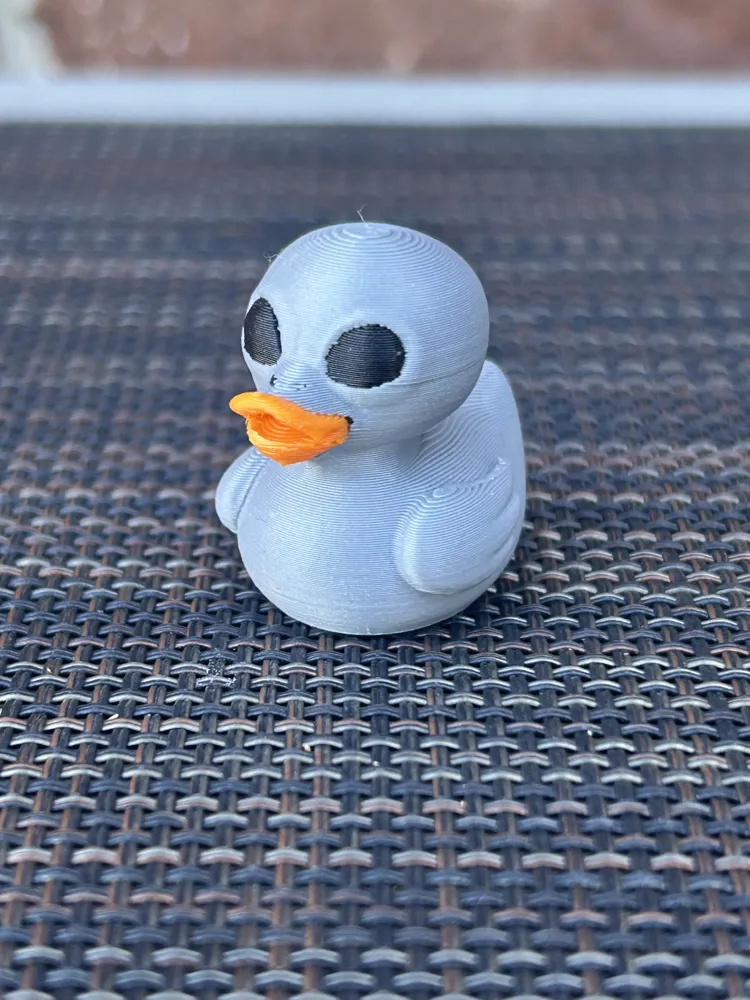 Grey Alien Duck - Free 3D Print Model - MakerWorld