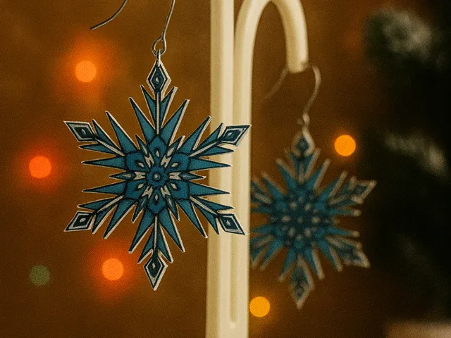 Christmas Snowflakes Earrings