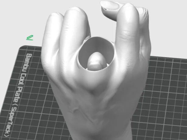 Collapsing middle finger sword 