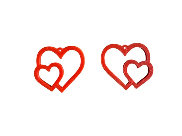 Heart earrings
