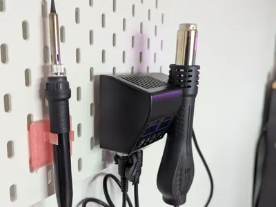JCD 8898 Soldering Station mount for IKEA Skadis