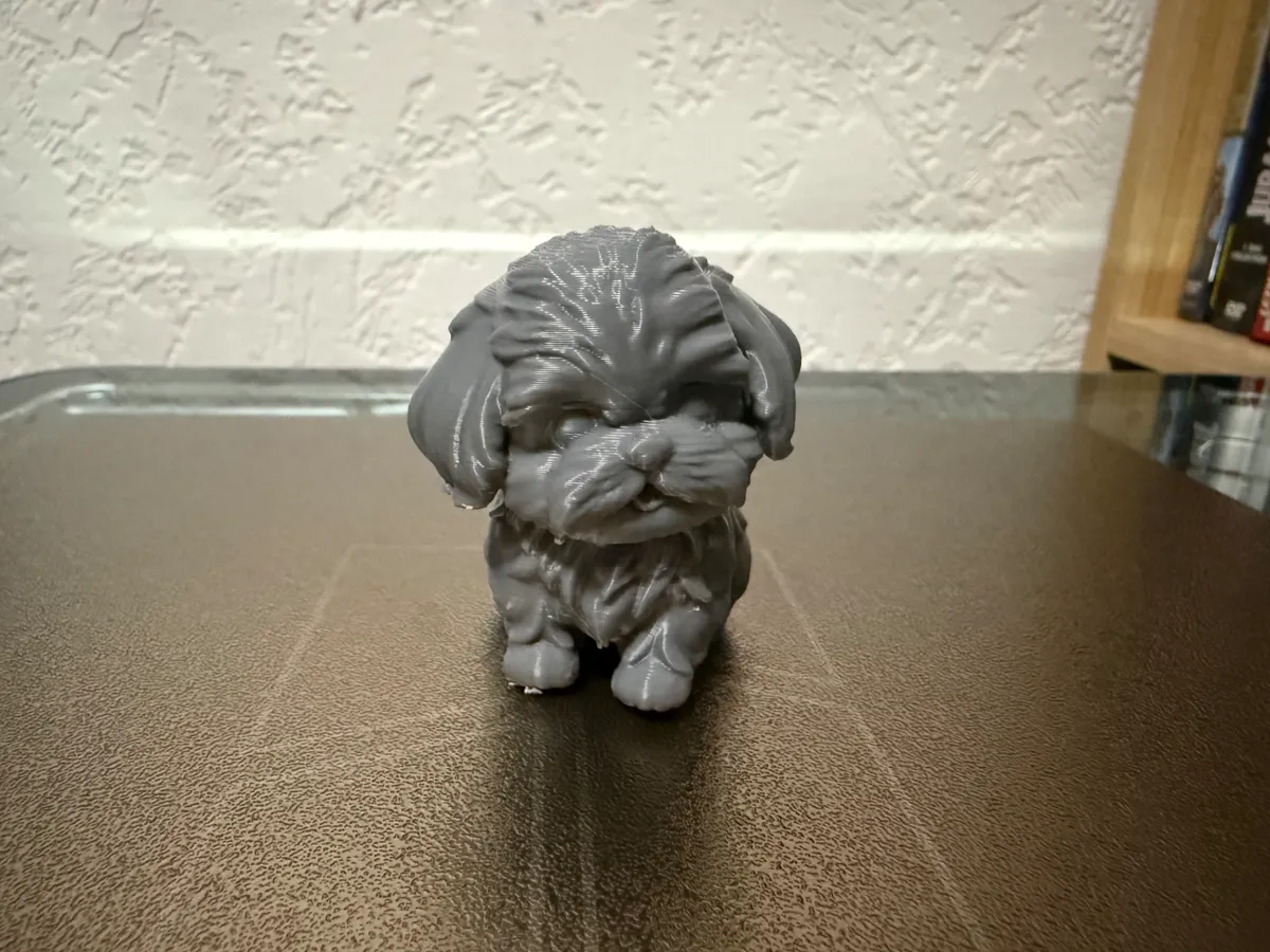 Cute Shih Tzu Dog Figure – Easy 3D Tree Supports - Free 3D Print Model ...