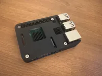 Boîtier Raspberry Pi 3 Model B avec fenêtre dissipateur — photo 1