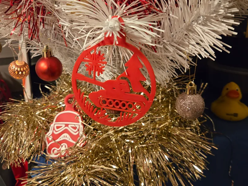 Christmas Tank Ornament