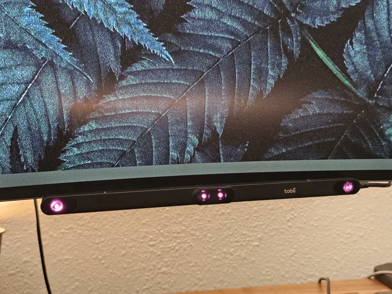 LG 39GS95QE Tobii Eye Tracker Monitor Mount