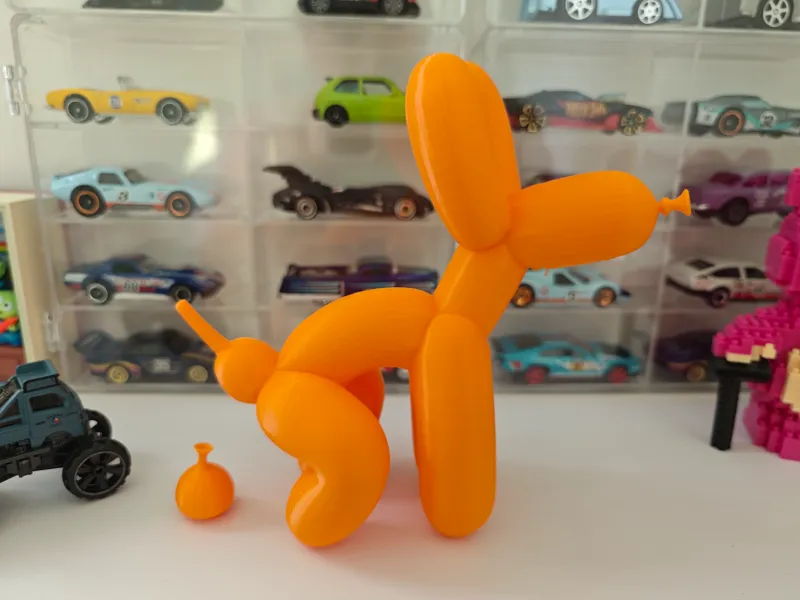 Cute balloon puppy