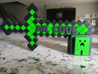 Minecraft Sword Stand Creat3dWorks Sword (A1 Mini)