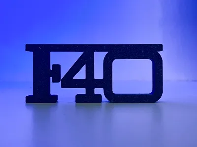 Ferrari F40 Logo