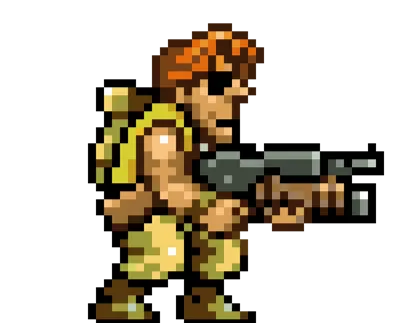 Keychain Metal Slug Tarma