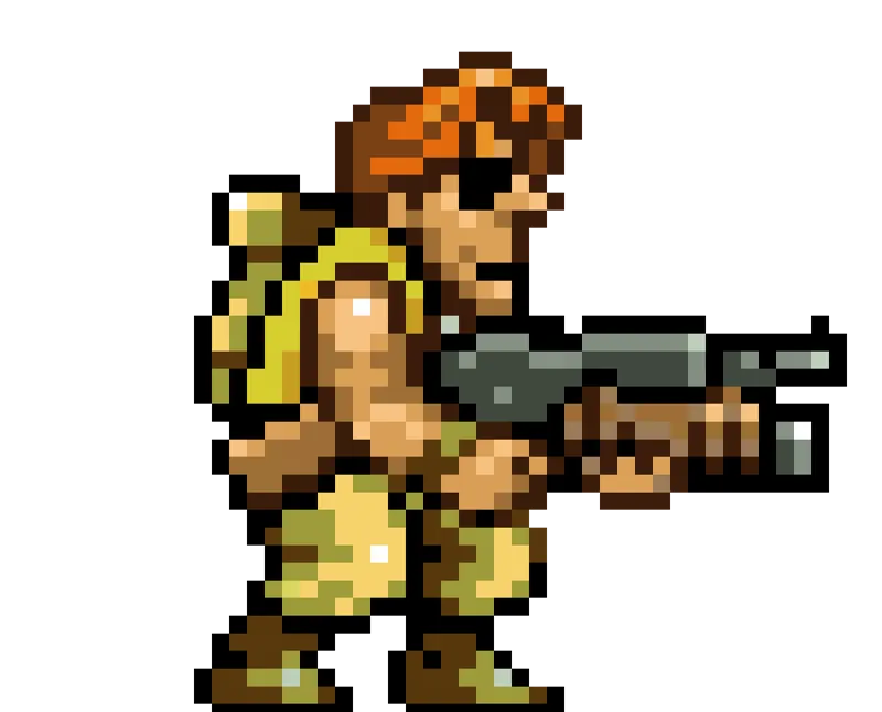 Keychain Metal Slug Tarma