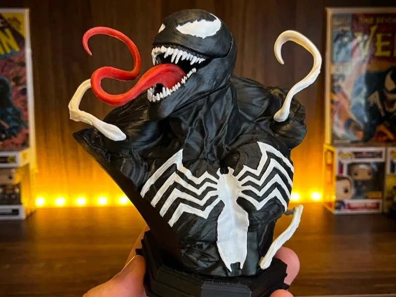 VENOM Bust - Printed parts NO AMS