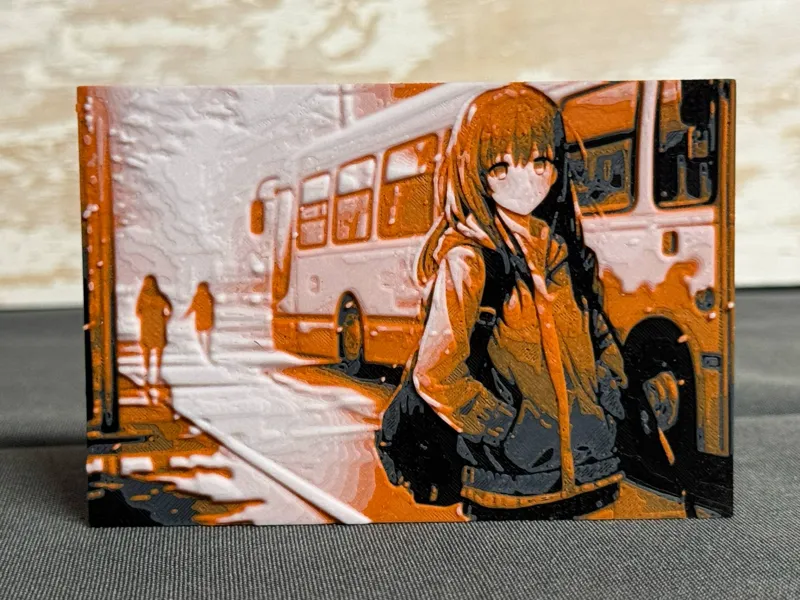 Anime Girl HueForge