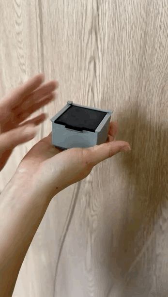 Storage Box with Magnetic Closure