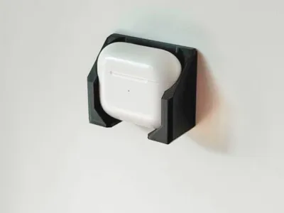 Airpods gen 3 wall mount using double sided tape