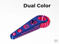 Dual‑Color (Dual Nozzle Recommended)