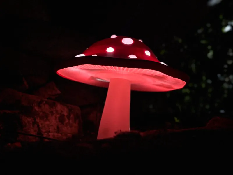 Mushroom Lamp