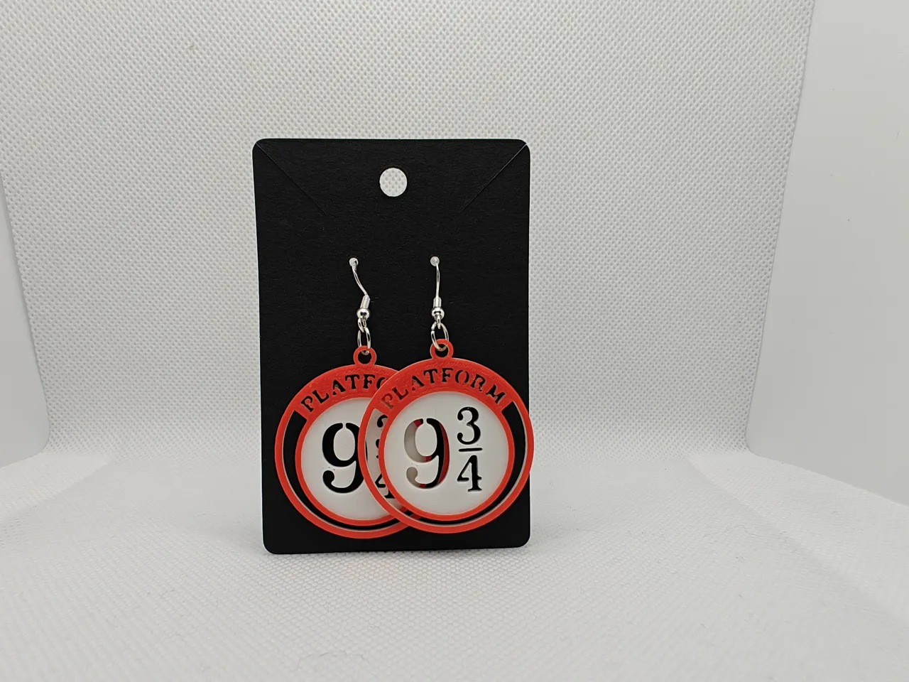 Harry Potter Earrings Ornament 9 3/4 Christmas view 2