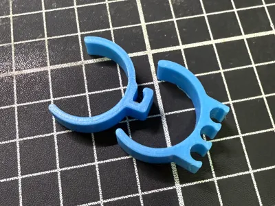 wire holder clip on 22mm rod
