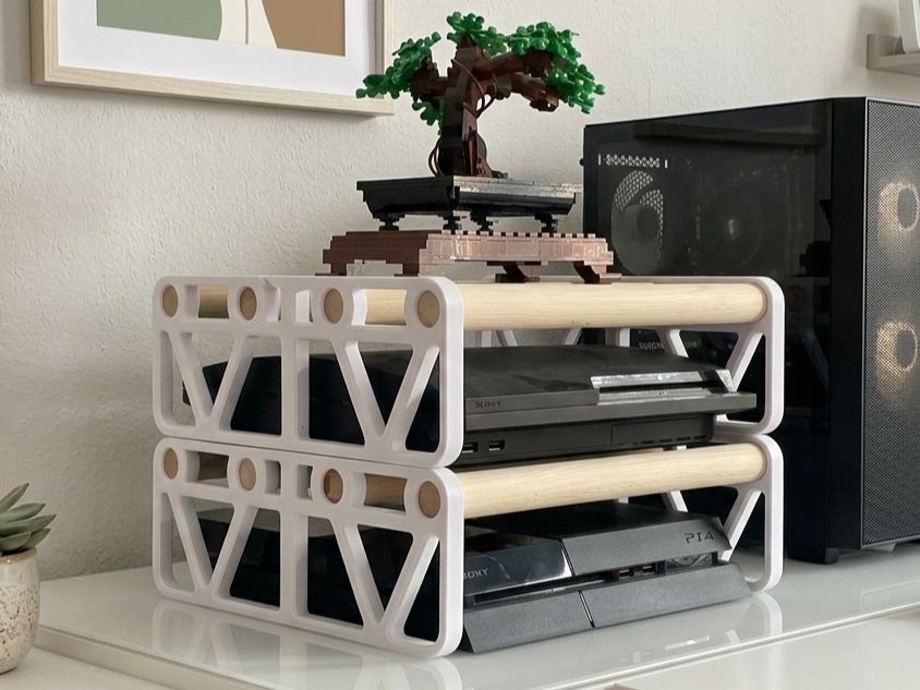 Modular console rack