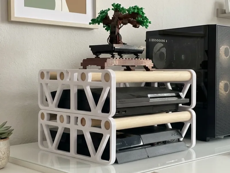 Modular console rack