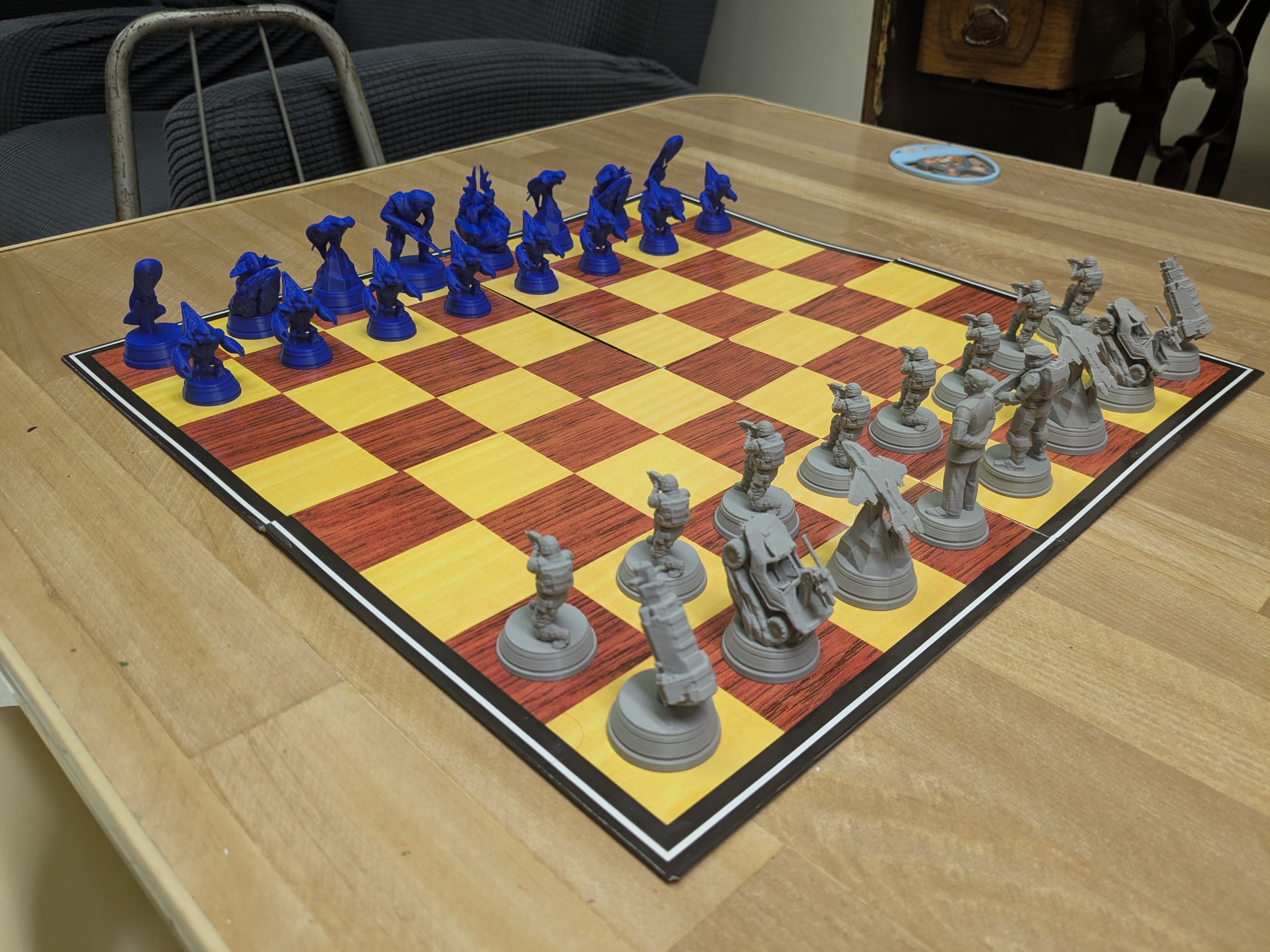 Miniatura 1 do modelo 3D Halo - Complete Chess Set