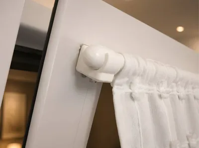 Universal Curtain Rod Hook – 2 Sizes Included