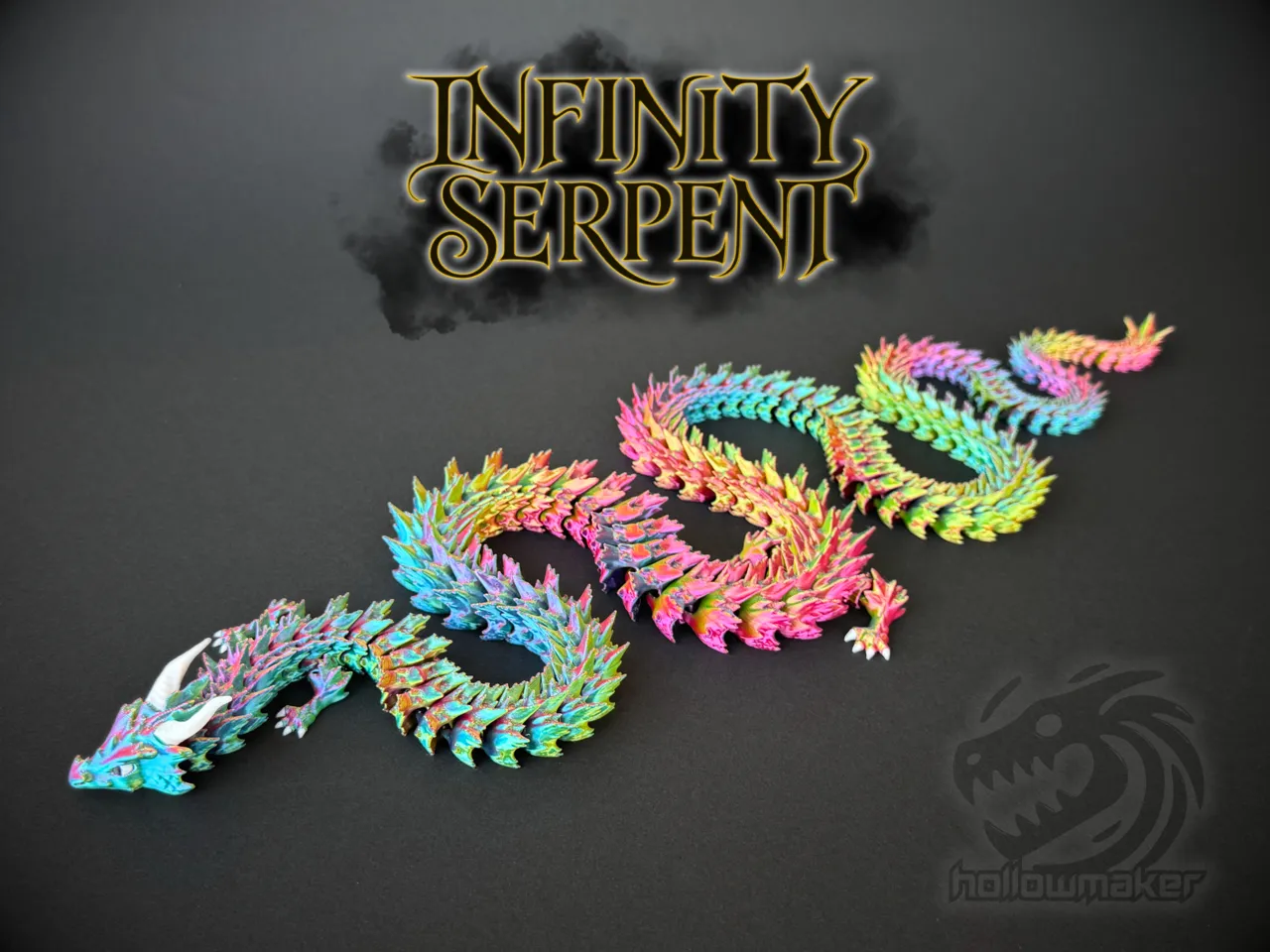Infinity Serpent - Long Articulated Dragon view 2