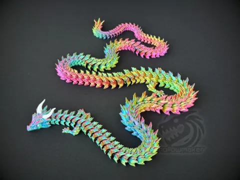 Infinity Serpent - Long Articulated Dragon view 4